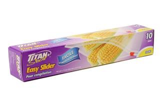 Slider Bags Large 10pk/24cs Titan