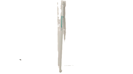 Extendable Tension Rod White 41"-76" Ella Stone