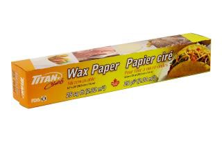 WAX PAPER 12" x 25' 24/CS TITAN