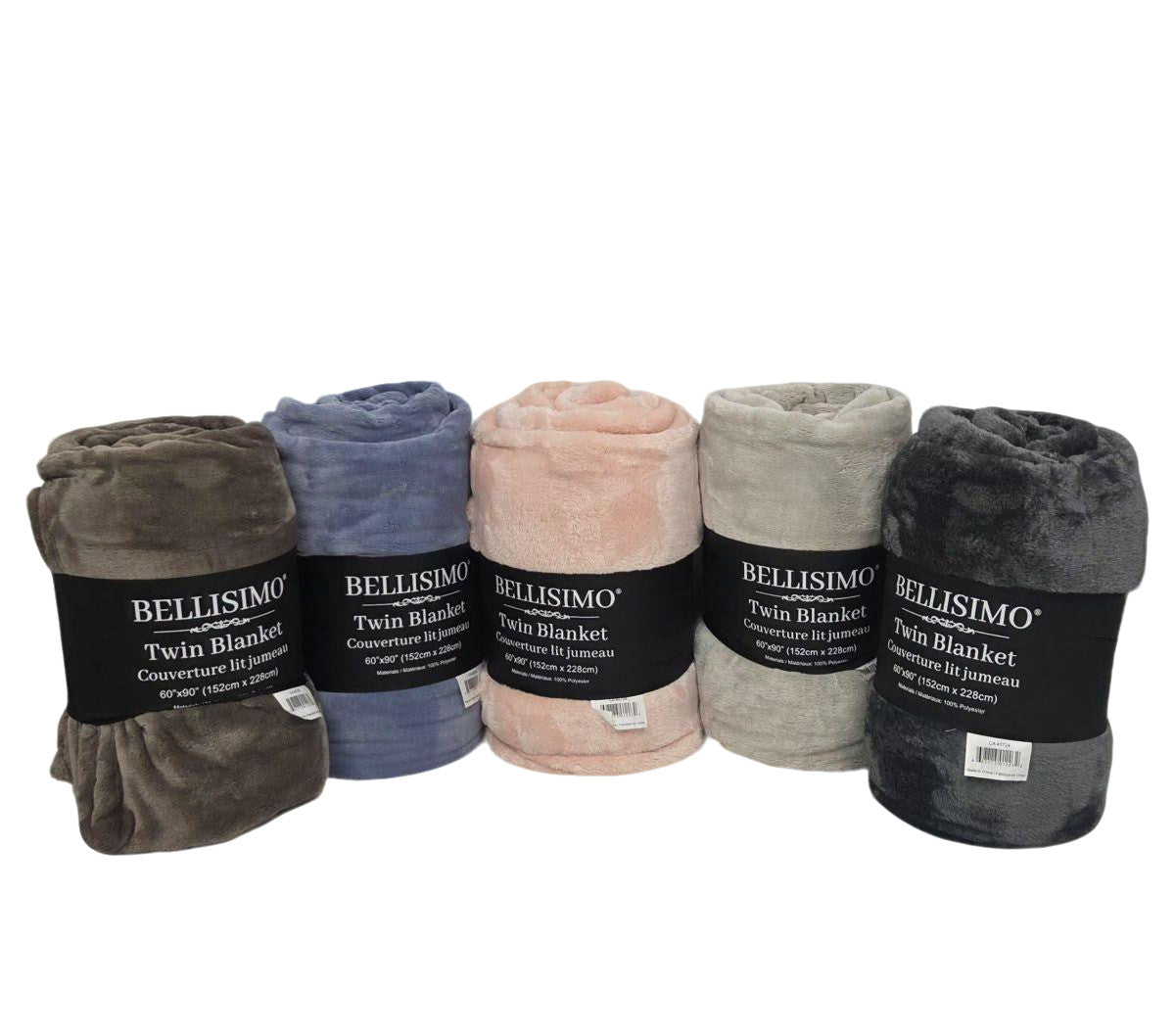 Flannel Blanket 60x90 Assorted Colors 470 Gsm