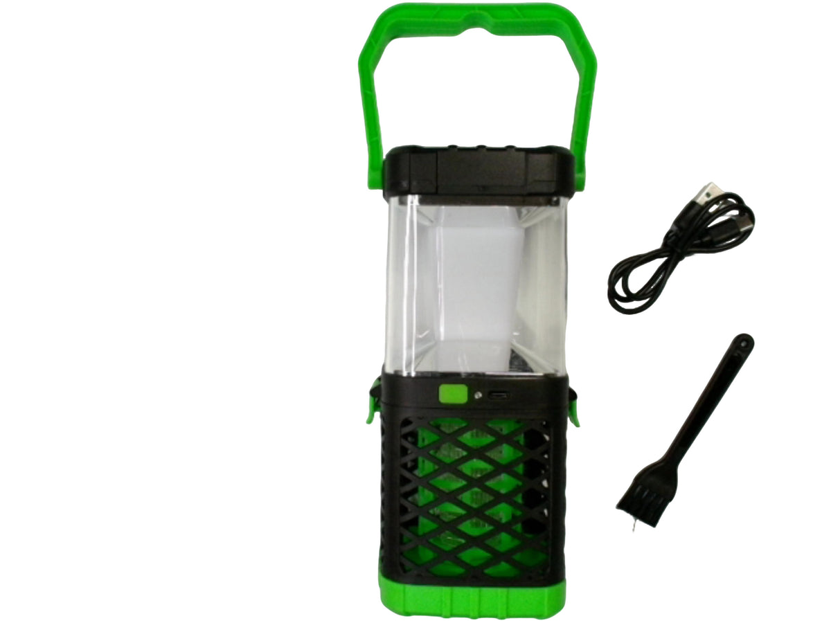 LED lantern with bug zapper - rechargable 1200mAh battery - Additional View