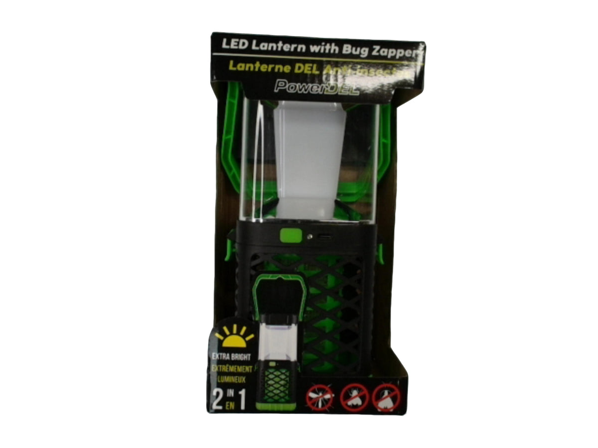 Lanterne LED avec anti-moustique – batterie rechargeable 1200 mAh