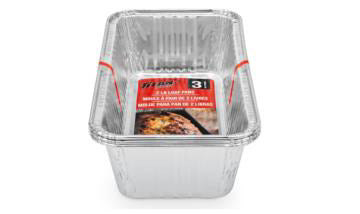 MOULES À PAIN EN ALUMINIUM DE 2 LB 3/PAQ TITAN