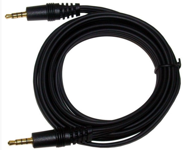 Cable - AUX 3.5mm 3Ft 4 Pole Cable Power Pro Audio