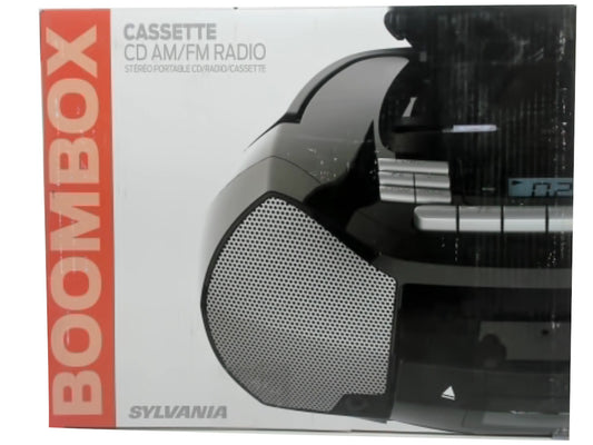 Boombox Cassette / Cd / Fm Portable Refurbished