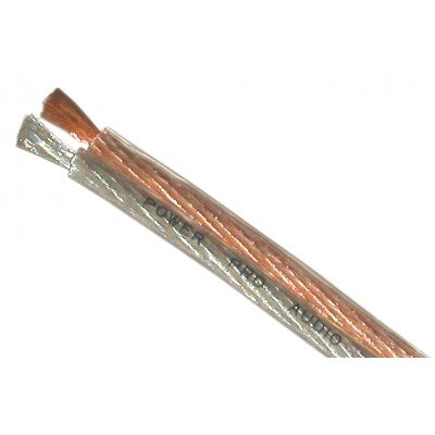 Speaker wire 14 gauge CCA clear 500 foot roll sold by the foot - Additional View