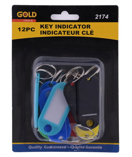 Keychain indicator - 12 pc