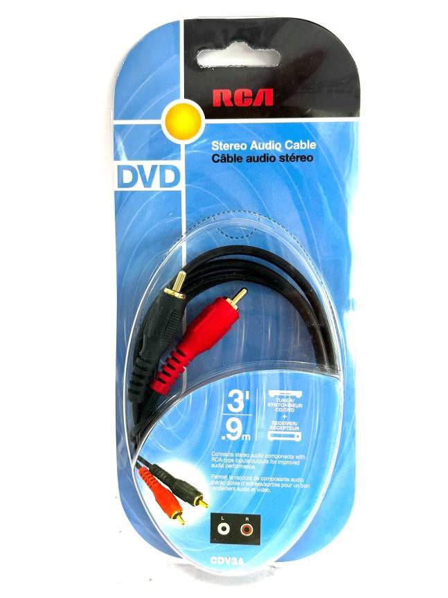 RCA Cable 3ft Stereo