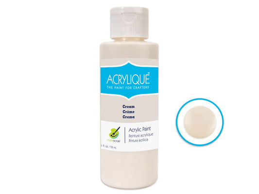 Acrylic Paint 010 CREAM 4oz Acrylique