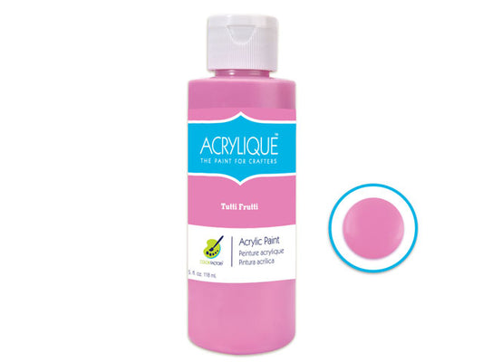 Acrylic Paint 080 TUTTI FRUTTI 4oz Acrylique