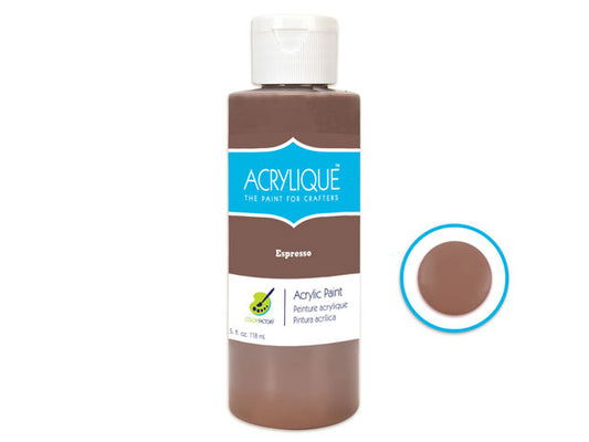 Acrylic Paint 165 ESPRESSO 4oz Acrylique