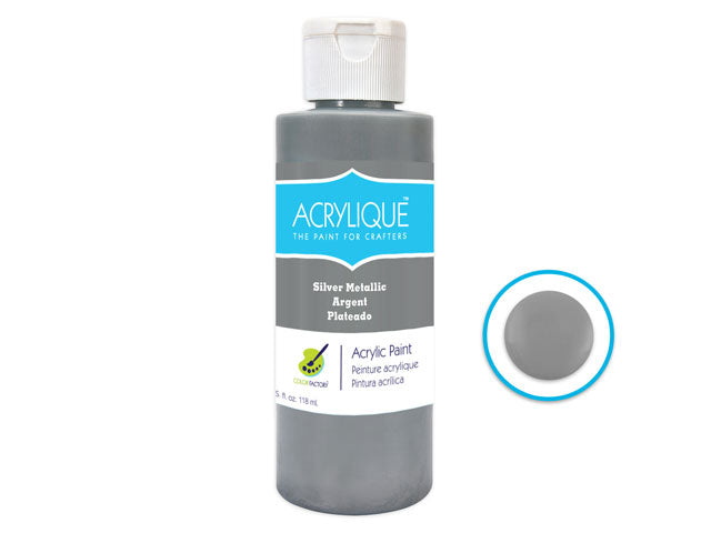 Peinture Acrylique 190 ARGENT MÉTALLIQUE 118ml