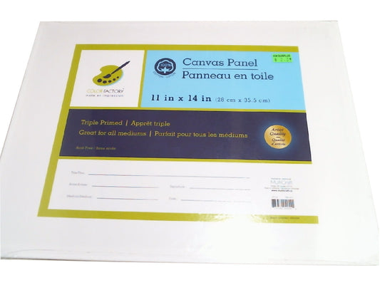 Canvas Panel Primed 11"x14"Artist Quality