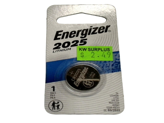 button cell CR2025 energizer