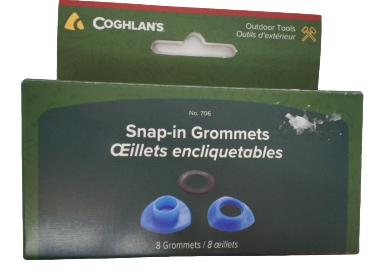 Grommets snap 'n tap 8pk
