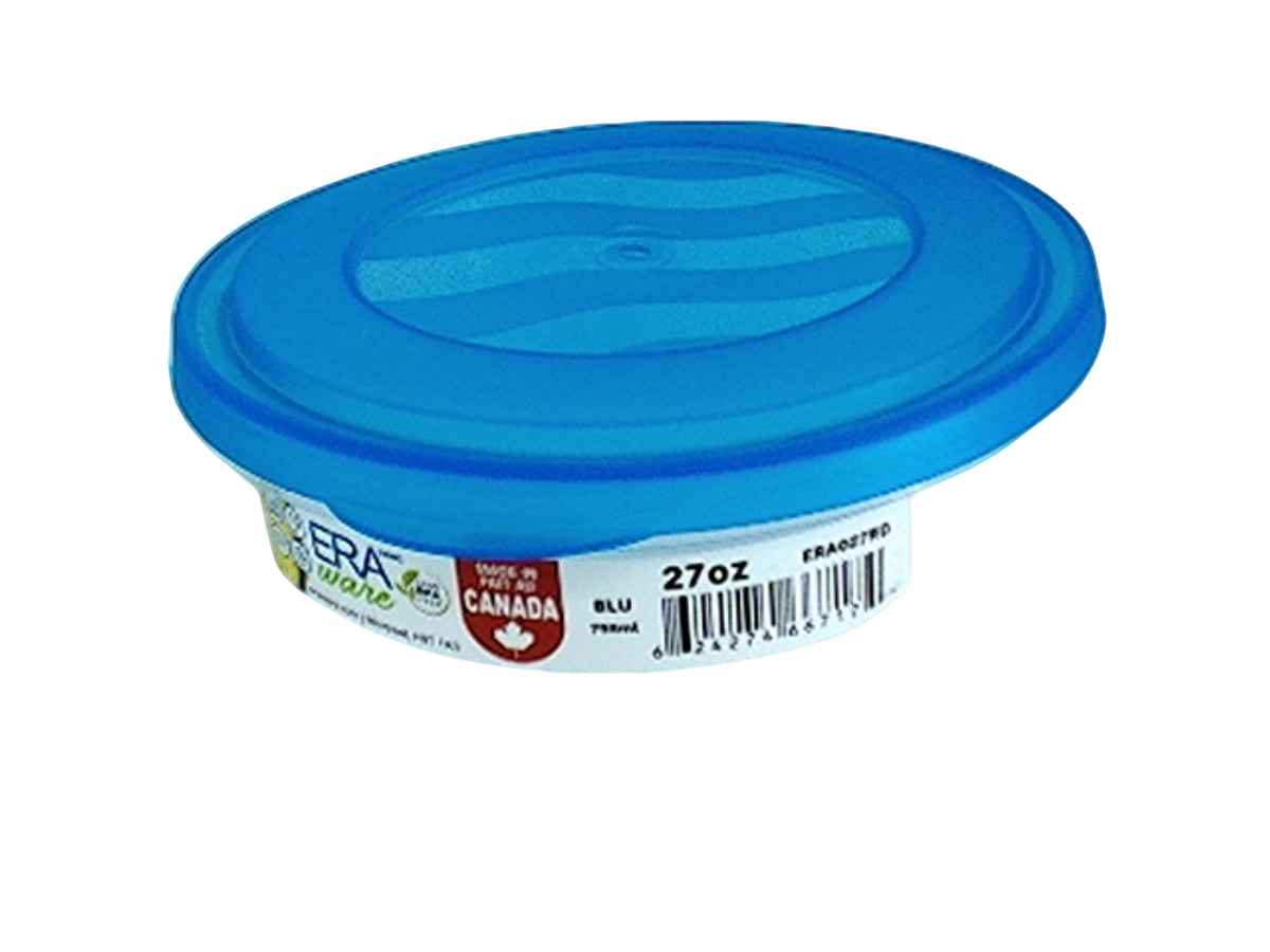 food storage container round 27 oz ERAware made in Canada