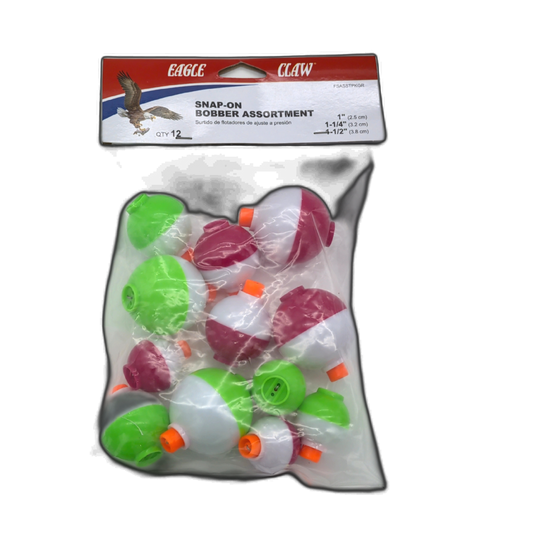 Egc-snap-on Float Asst Pink/white & Green/white