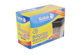 Garbage Bags Kodiak 26" X 36" 40 pK. (ENDCAP)