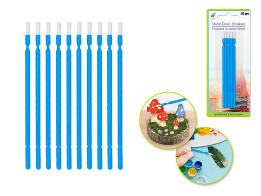 Colour Factory Tool: Micro Detail Brush 10pk