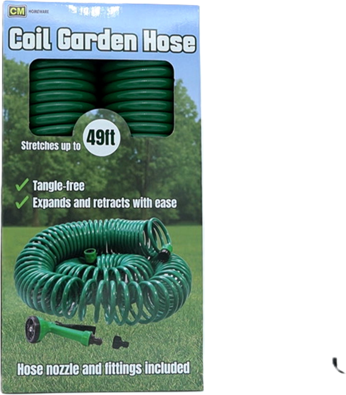 Tuyau d'arrosage en spirale 15m CM Homeware