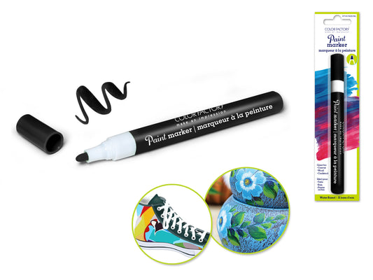 Water Based Paint Marker I) Black