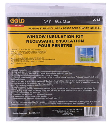Window insulation kit