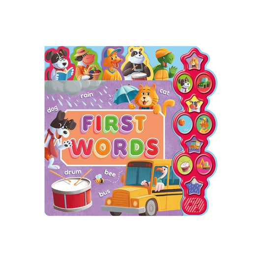 First Words Board Book w/Sounds