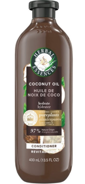 HERBAL ESSENCES CONDITIONER HYDRATE COCONUT OIL 400ML