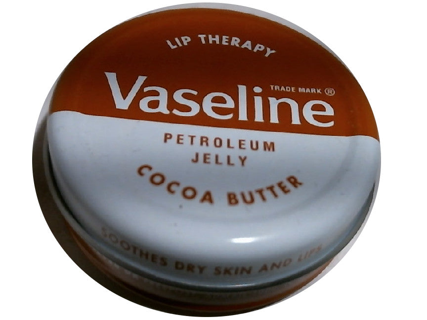 Vaseline Cocoa Butter lip theory 20g metal container petroleum jelly