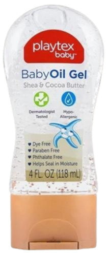 Playtex Baby Oil Gel Shea & Cocoa Butter 118mL