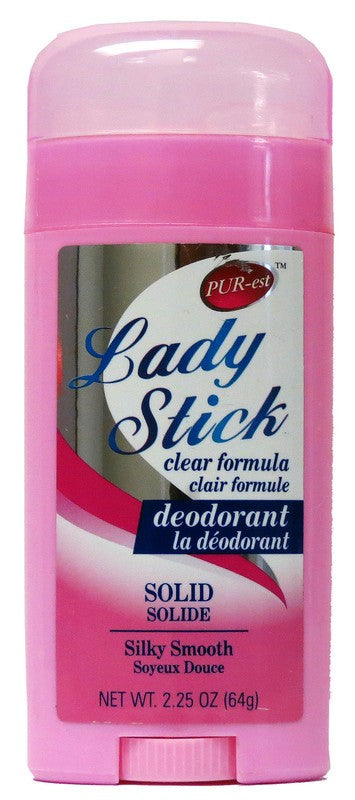 DEODORANT STICK LADIES PUREST CLEAR SILKY SMOOTH 64G