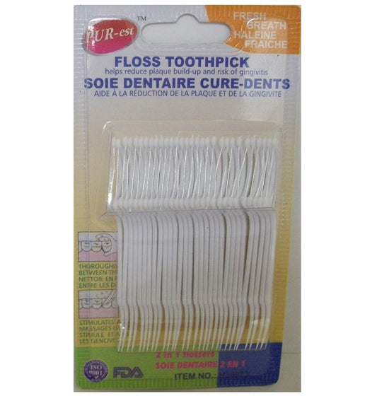 Floss Toothpicks 30pk Purest