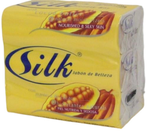Silk Beauty Bar Cocoa Butter 3 x 100g. Nourished & Silky Skin