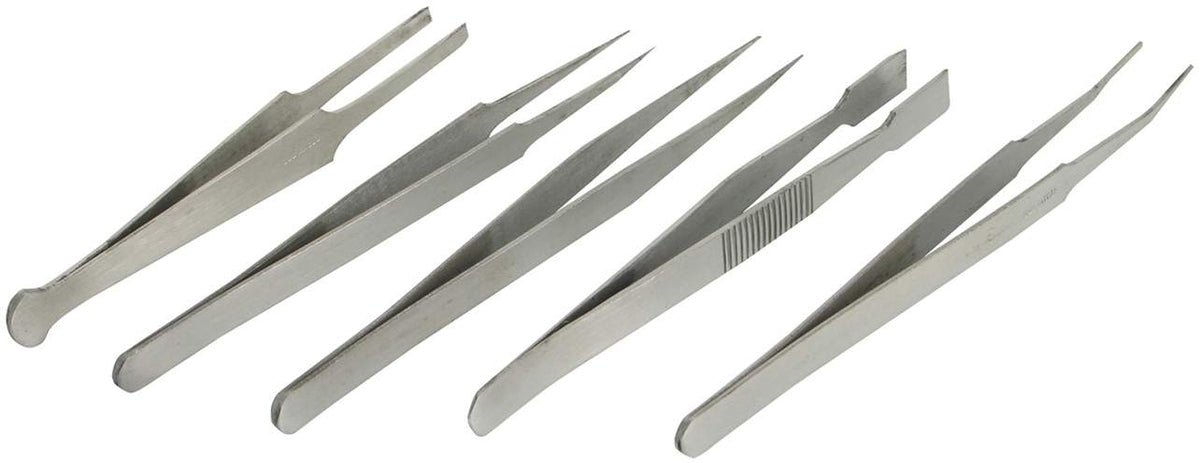 Tweezers 5 pc set