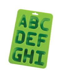 3pc. Silicone Alphabet Tray Set - Additional View