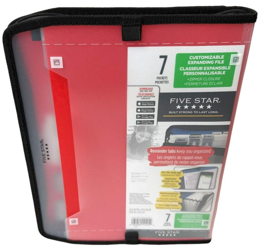 Zipper Folder Five Star