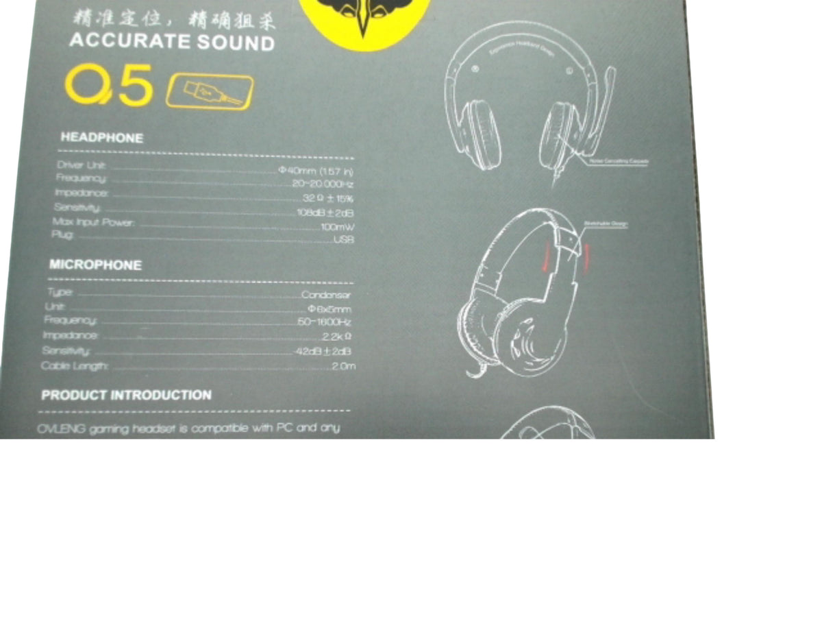 Headset USB Ovleng Q5 - Additional View