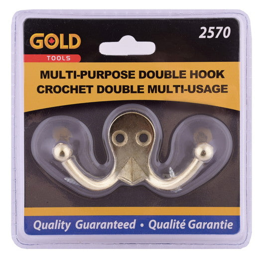 Double crochet multi-usage vis incluses