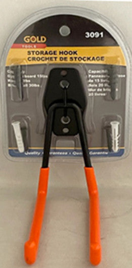 STORAGE HOOK RUBBER COATED 4 inch