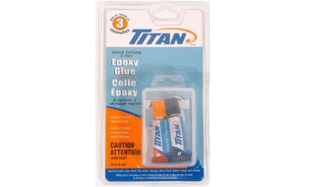 Glue Epoxy 6ml Quick Setting 3 Ton Titan