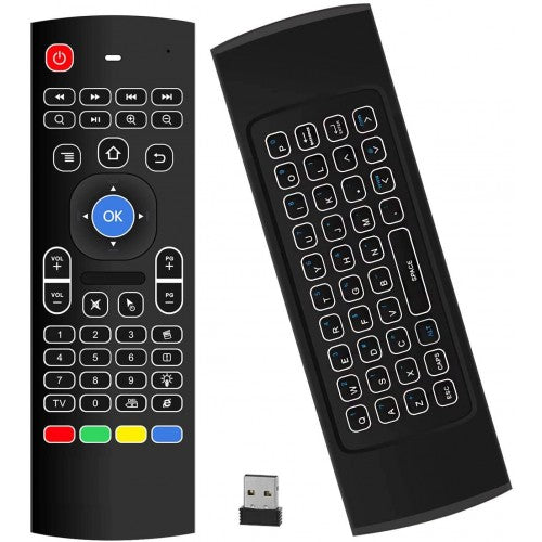 Air Mouse & Keyboard Combo Mini Handheld Wireless 2.4 GHz works on smart TVs