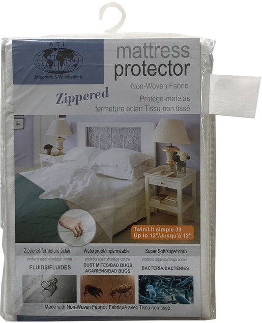 Mattress Protector Twin Zippered