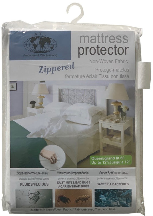 Mattress Protector Queen Zippered