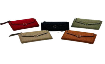 Ladies' Wallet w/ Enclosure High Quality PU