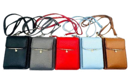 Ladies' Wallet & Side Purse w/ Phone Holder