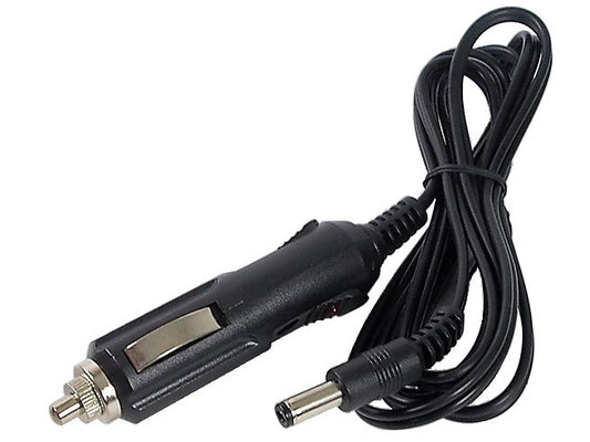 12V male plug to 2.1 mm DC connector cable Length: 6 feet