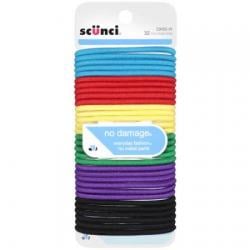 Hair Elastics 32pk. No Damage Scunci - Additional View