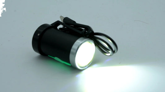 Mini LED Flashlight Magnetic Rechargeable