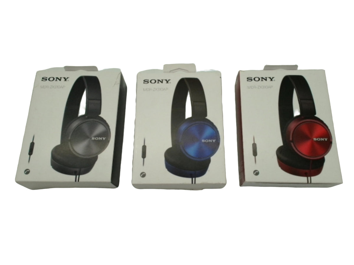 Casque filaire avec micro Sony couleurs assorties reconditionné