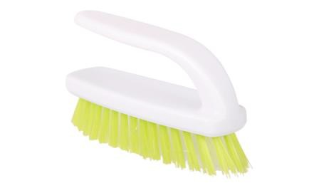 Brosse à légumes avec manche en fer en forme de V-Kleen